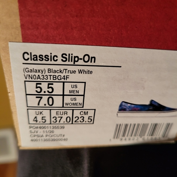 VANS "GALAXY" SLIP ON - Picture 7 of 9